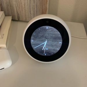 Amazon echo spot smart alarm clock Alexa assistant
